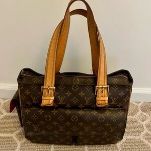 Louis Vuitton Brown Monogram Shoulder Bag